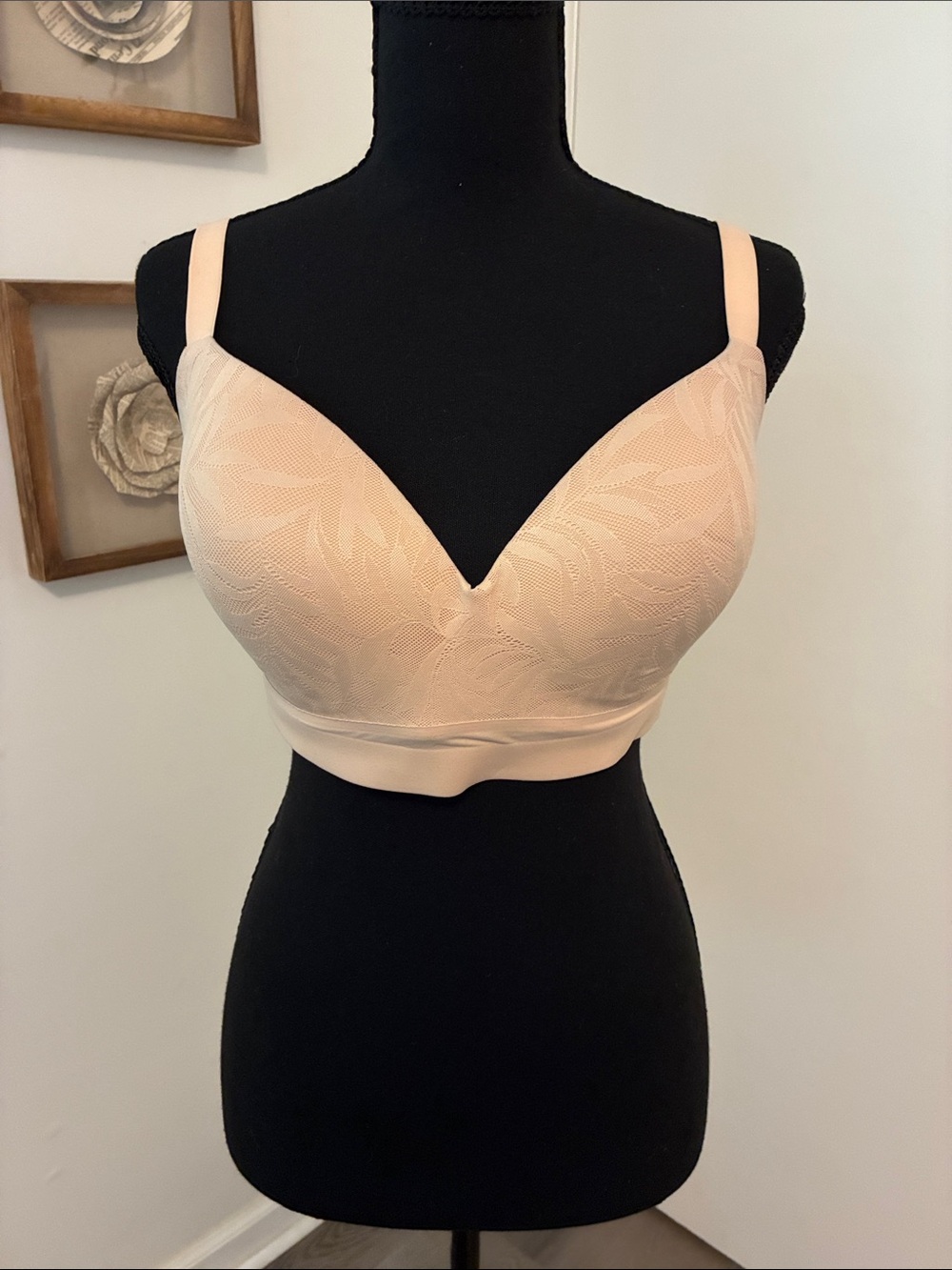 Soma Nude Light Peach Wireless T-Shirt Bra